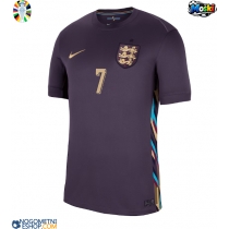 Moški Nogometni dresi Anglija Bukayo Saka #7 Gostujoči EP 2024 Kratek Rokav